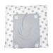 Buy Tuptam Changing Pad with 2 Terry Trains - White & Gray Stars | 70x70 cm - Ideal for International Shipping - Buy Online on GoSupps.com