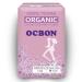 OCBON Pantyliner Long - Ultra Thin 100% Organic Cotton Topsheet Panty Liners - Unscented Non-GMO Chemical-Free (36pcs)