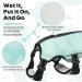 Buy Dog Cooling Vest - Adjustable & Suctionable Jacket for Hot Weather | XXL Green - Perfect for All Breeds - Buy Online on GoSupps.com