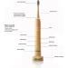 VeriFresh Sonic Bamboo Toothbrush with Castor Oil Bristles - 2 Biodegradable Bamboo Heads | Replacement Heads Available - Buy Online on GoSupps.com