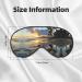 SSIMOO Hawaii Beach Sleep Mask - Adjustable & Breathable Eye Mask for Ultimate Comfort | Shop Internationally - Buy Online on GoSupps.com