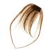 POPETPOP Bangs Wig Piece Clip in Bangs Mini Air Bangs Extensions French Bangs Fake Fringe Air Bangs Hairpiece Women Hair Clips Bang Hair Extensions Hair Strands Chuck Real Hair Woman