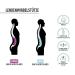 Buy Back Bodyguard Rear Belt - Innovative Lumbar Support & Back Bandage | 4 Sizes Available (M Gray) - International Shipping - Buy Online on GoSupps.com