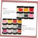 DRESSOOS 24 Boxes Nail Crystal Powder Nail Art Supplies Kit U as Acrilicas Nail Art Powder Nail Powder - Buy Online on GoSupps.com