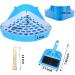 Kathson Triangular Potty Trainer for Small Animals | Corner Rabbit Toilet & Litter Box for Guinea Pigs Hamsters Chinchillas & Ferrets - Green - Buy Online on GoSupps.com
