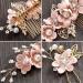 Elegant Gold Wedding Hair Jewelry Set - Sjbautyo 4-Piece Pearl & Flower Hair Comb for Brides - Strass Bridal Accessories - Buy Online on GoSupps.com