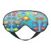 Sleep Masks Silky Turtle and Fish Eye Cover Soft Satin Blindfold Elastic for Women Man Travel Nap - Silent Night Stars