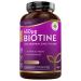Biotine avec Selenium Zinc et Cuivre pour 1 An de Cure Compl ment Alimentaire Cheveux Peau et Ongles - Biotine Cheveux V gane - Vitamine Cheveux - Nutravita