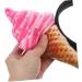 FRCOLOR Ice Cream Headband for Girls Spa Headband Makeup Headband Women's Headbands for Hair Headband for Women Vegetable Headwear Accessories - Buy Online on GoSupps.com