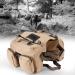 Pssopp Dog Pack Breathable Pet Outdoor Backpack Hound Travel Camping Hiking Saddle Bag Dog Rucksack with 2 Capacious Side Pockets for Medium and Large Dogs - Buy Online on GoSupps.com