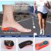 Correct-Position Orthotic Insoles for Plantar Fasciitis Relief | 3/4 Length Arch Support | Reduce Heel & Knee Pain | 1 Pair Black Women 4-8 / Men 5-7 - Buy Online on GoSupps.com
