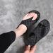 Wygwlg Men's Summer Orthopedic Bunion Sandals Breathable Open Toe Beach Footwear Perfect Dad Gifts for Birthday & Christmas Size 8 Black - Buy Online on GoSupps.com