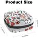 GIAPB Period Bag Sanitary Napkin Storage Pouch - Plants Flower Pattern Color3311 - Buy Online on GoSupps.com