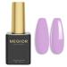 MEGIOR Pastel Purple Gel Nail Polish 15ml Gel Polish 1PCS Soak Off UV LED Nail Gel Polish for Nail Art Manicure Salon DIY Home for Women Girls Nails