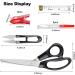 SEBIDER 9.3 Sewing Pinking Shears for Fabric - Zig Zag Crafts Scissors Kit with Seam Rippers, Clips, and Tape Measure (10pcs) - Buy Online on GoSupps.com