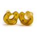 Mijnnami Soother Schnuller - 100% Silicone Pacifier for Premature Babies & Newborns | NICU Safe | 2-Pack (Beige) - Buy Online on GoSupps.com