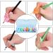Baij Writing Aid for Children - 13-Piece Silicone Pencil Grips Set for Handwriting Correction | Multi-Colored Finger Grippers for Progressive Improvement - Buy Online on GoSupps.com