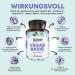 Vegan Complex Supplements - B12 K2 D3 Iron Zinc Selenium & Omega 3 - 120 Capsules for Vegetarians - Perfect Gift - Buy Online on GoSupps.com