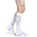 Sigvaris women's socks L short white/opulent garden