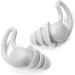 10 Pair Silicone Ear Plugs - Reusable Soft Washable Noise Cancelling - Ideal for Sleeping Shooting Music & Construction - Includes Plastic Case - Buy Online on GoSupps.com
