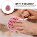 Lurrose Bath Ball Sponge Body Scrubber Ball Mesh Sponge Body Scrub Sponge Shower Balls Exfoliating Sponge Bath Stuff Shower Sponge Bath Sponge Swirl Frosted Pink Girl Polyurethane Pouf - Buy Online on GoSupps.com