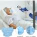 Buy Healeeved Adult Swimming Diapers - Reusable Cloth Diaper Pants for Seniors | Adjustable Zack Design in Sky Blue - Buy Online on GoSupps.com