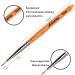 Buy 4pcs Acrylic Nail Brush Set - Pure Kolinsky Bristles for Gel Polish & 3D Nail Art - Professional Salon Quality with Sandalwood Handle - Buy Online on GoSupps.com