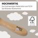 Parsa Beauty Baby Hair Brush | FSC Beech Wood & Goat Hair | Gentle Care for Fine Baby Hair - Buy Online on GoSupps.com
