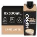 Hipro - Boisson prot in e go t caf latte - 330ml - Lot de 8x330ml
