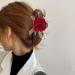 Abaodam Rose Hair Clip Flower Hair Clamp Holder Red Roses Back Hair Clip Hair Barrettes for Women Claw Clips Ponytail Holder Womens Hair Clips Hair Clamp Clip Hair Claw Lace Dense Miss - Buy Online on GoSupps.com