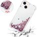 Buy Tivenfezk Nadoli Glitzer Treisand Shell for iPhone 15 Plus - Shockproof Silicone TPU Bumper Case in Ros Gold | Liquid Quicksand Design - International Shipping Available - Buy Online on GoSupps.com