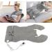 Ergonomic Back Heating Pad - 6 Temperature Levels | Silver Grey | UK Plug 220V - Ideal for Home & Office - Buy Online on GoSupps.com