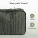 Men's Hanging Travel Toiletry Bag - Waterproof Compact Organizer for Travel - Olive Green - Buy Online on GoSupps.com
