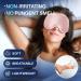 3D Contoured Sleep Mask for Women & Men Light Blocking Eye Mask with Adjustable Strap Perfect for Travel & Night Shift Pink - Buy Online on GoSupps.com