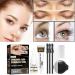 Eyelash Tint | Professional Semi-Permanent Lash and Brow Tint Kit - Multi-Color Lash Dye Brow Tint Kit Lasts 6-8 Weeks Perfect Eye Makeup for Women Girls Kagrote Light Brown - Buy Online on GoSupps.com