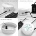 Eyes.sys Portable Ionic Detox Foot Spa Chi Cleanse Mini Machine - Foot Bath Spa System - Buy Online on GoSupps.com