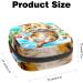 GIAPB Period Bag - Cat and Tree Color2555 | Sanitary Napkin Storage & Travel Makeup Pouch - Buy Online on GoSupps.com