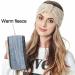 Simoda 4 Pieces Women Winter Warm Fuzzy Fleece Lined Headband Thick Cable knitted Ear Warmer Headwrap (#3) - Buy Online on GoSupps.com