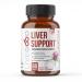 LIVEGOOD Liver Support Supplement for Liver Cleanse Detox Milk Thistle and Dandelion Root with Turmeric and Alpha Lipoic Acid for Overall Health (60 Count)