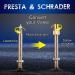 Presta to Schrader Valve Adaptor Set - 15PCS Bicycle Tire Converter Tools for Mountain and Road Bikes - Buy Online on GoSupps.com
