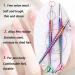 3pcs Mermaid Nail Art Brush Pens - UV Painting Fish Tail Detailer Thin Liner & Dotting Tool for Creative Nail Designs - Buy Online on GoSupps.com