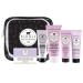 Dionis Goat Milk Skincare Lavender Blossom 6 Pc Self Care Essentials Travel Set - Bar Soap Shave Butter Hand Cream Body Lotion & Whipped Sugar Body Scrub In Resealable Leak Resistant Carrying Case Lavender Blossom 2025