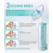AngelsTD Electric Ear Wax Removal Kit - Safe & Easy Ear Irrigation Water Cleaner with Noise Reduction Technology, 4 Pressure Levels, Water Resistant Design, & Ear Basin Included - Buy Online on GoSupps.com