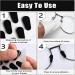 8 Pairs Glasses Nose Pads Water Drop Shape Adhesive Anti Slip Nose Pads Relieve Pressure Soft Foam Nose Pads for Eyeglasses and Sunglasses - Buy Online on GoSupps.com