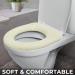 Medipaq Super Warm Fleece Toilet Seat Cover - Universal Fit - Machine Washable (2X Cream) - Buy Online on GoSupps.com