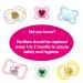 MAM Original Baby Pacifier | Nipple Shape for Healthy Oral Development | Sterilizer Case | Girl Attitude 0-6 (Pack of 2) - Buy Online on GoSupps.com