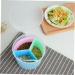Zerodeko 3pcs Kitchen Tools Storage Container Condiment Dispenser Seasoning Box Round Kitchenware mediumx3pcs As Shownx3pcs - Buy Online on GoSupps.com