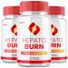 (3 Pack) Hepato Burn Capsules - HepatoBurn Supplement Pills Advanced Formula Wait Premium Blend All Natural Loss Support for Men Women Hepataburn Reviews Maximum Strength Burner Health (180 Capsules)