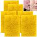 JASUBAI Turmeric Lemon Soap Illuminating Bar for Face and Body Even Complexion Dark Spot Removal Refreshing Exfoliating Bar Evens Complexion (6PCS)