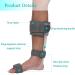 Komzer AFO Foot Drop Brace Medium LEFT - Medical Ankle Foot Orthosis Support for Postural Correction - Buy Online on GoSupps.com